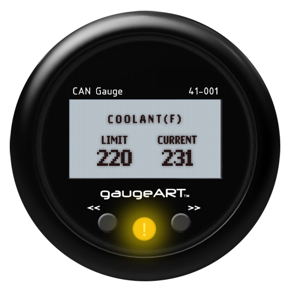 gaugeART 52mm CAN Gauge